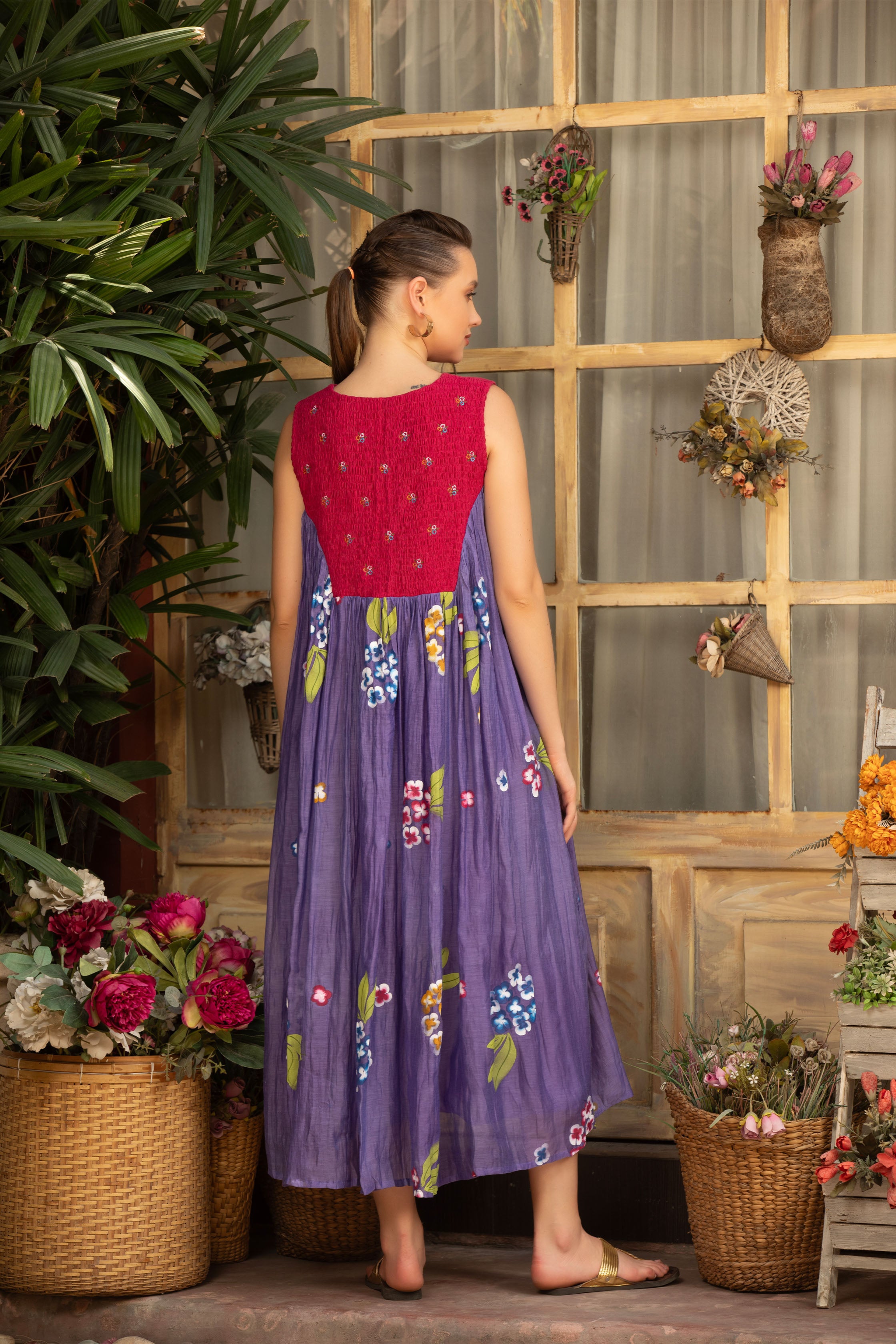 LAVENDER BLOOM DRESS