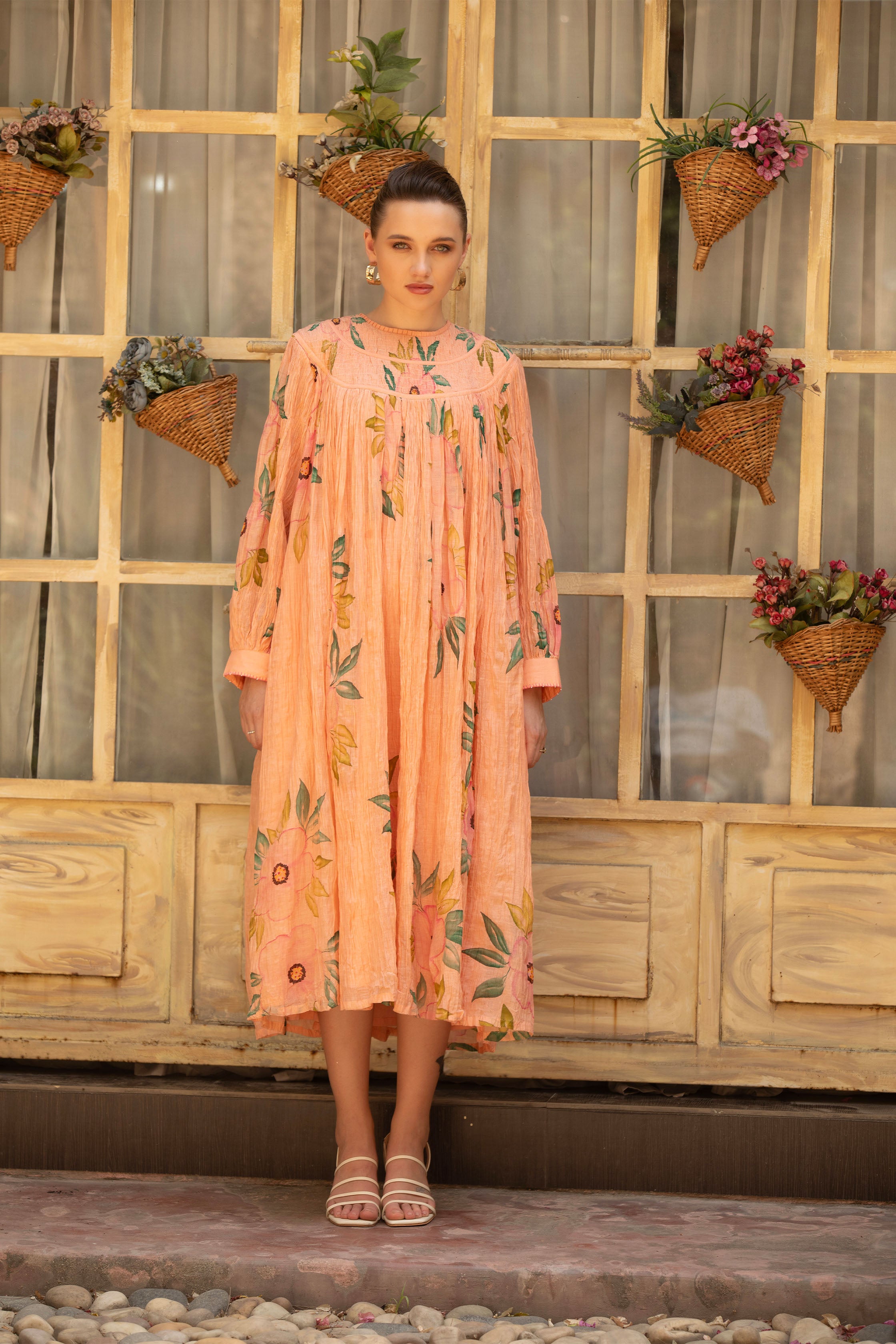 PEACH BLOSSOM DRESS