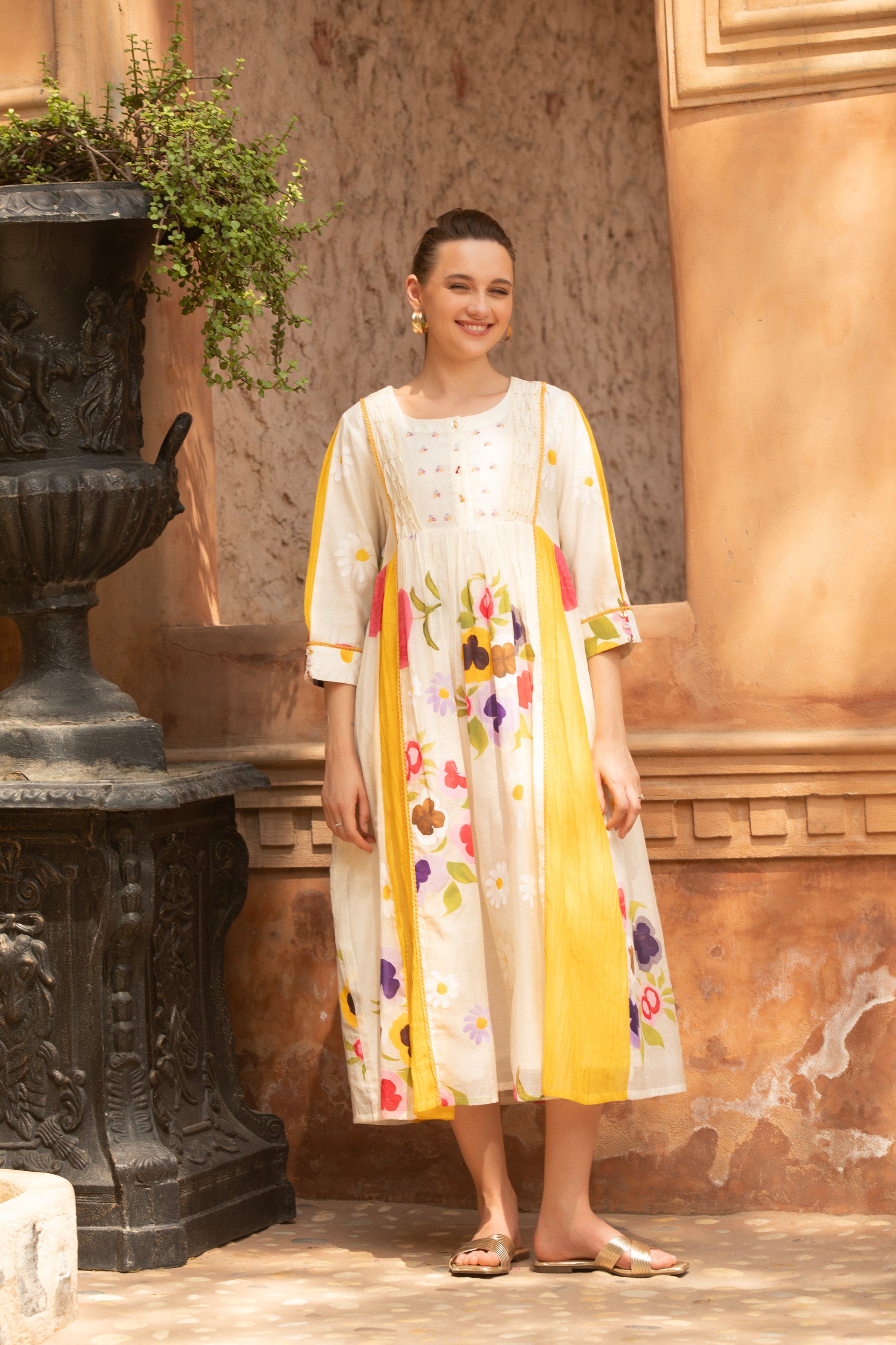 FLORAL SUNSHINE DRESS