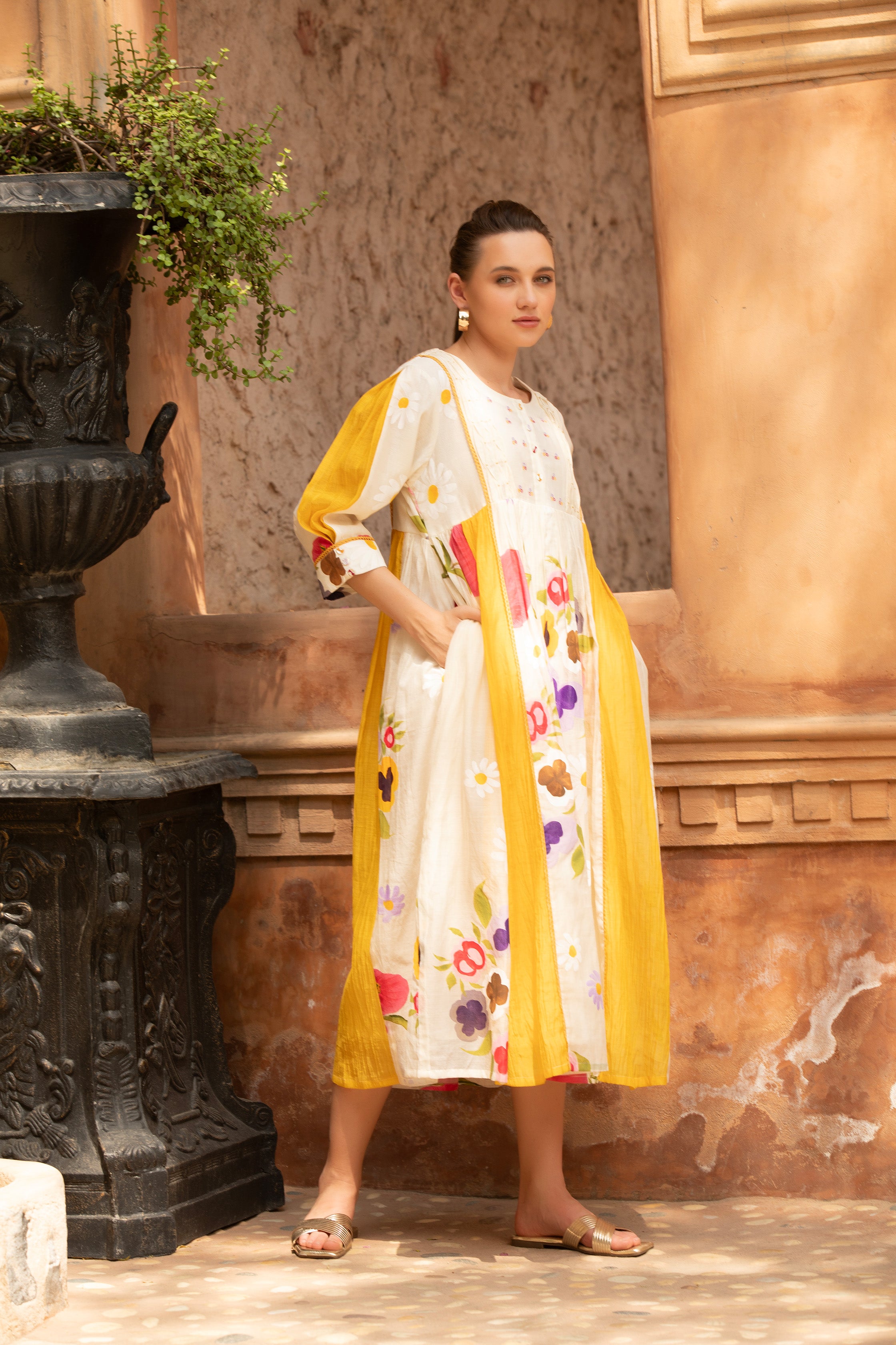 FLORAL SUNSHINE DRESS