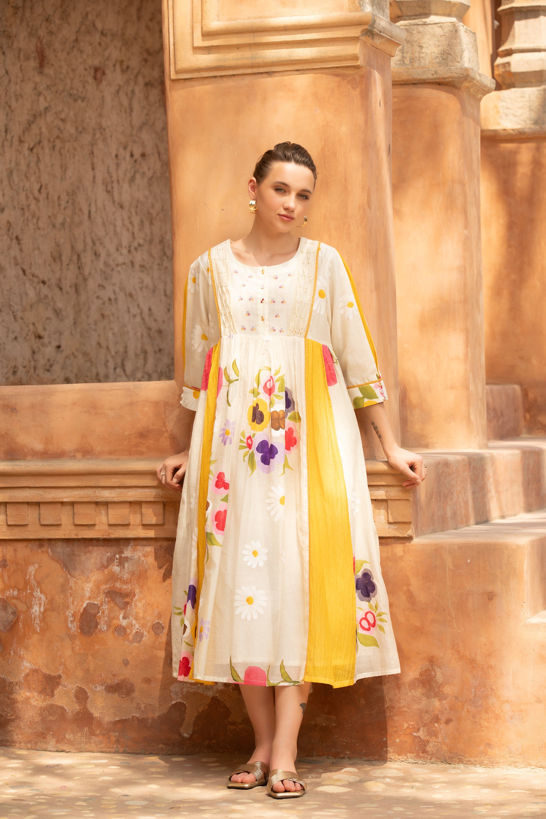 FLORAL SUNSHINE DRESS