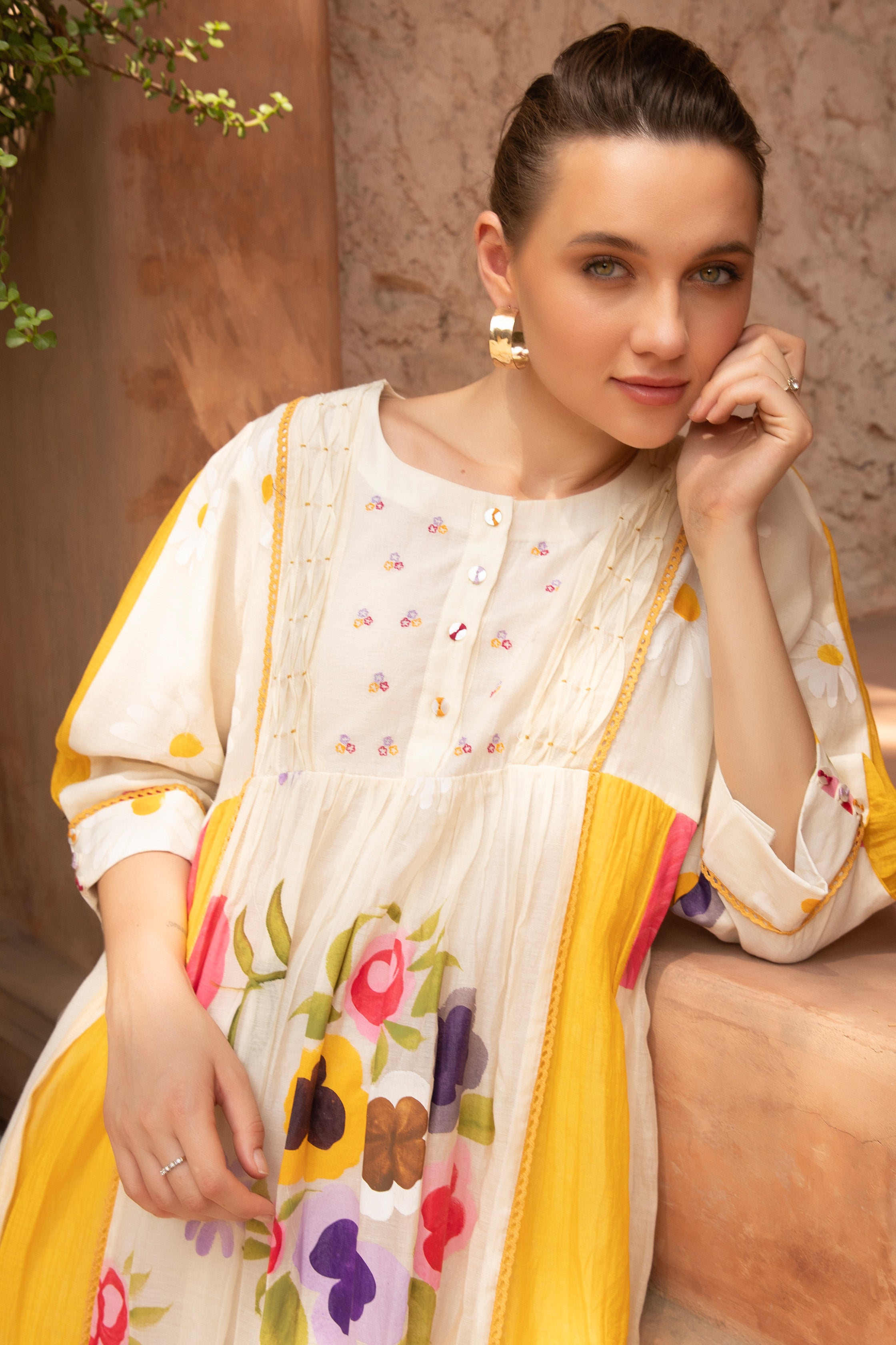 FLORAL SUNSHINE DRESS