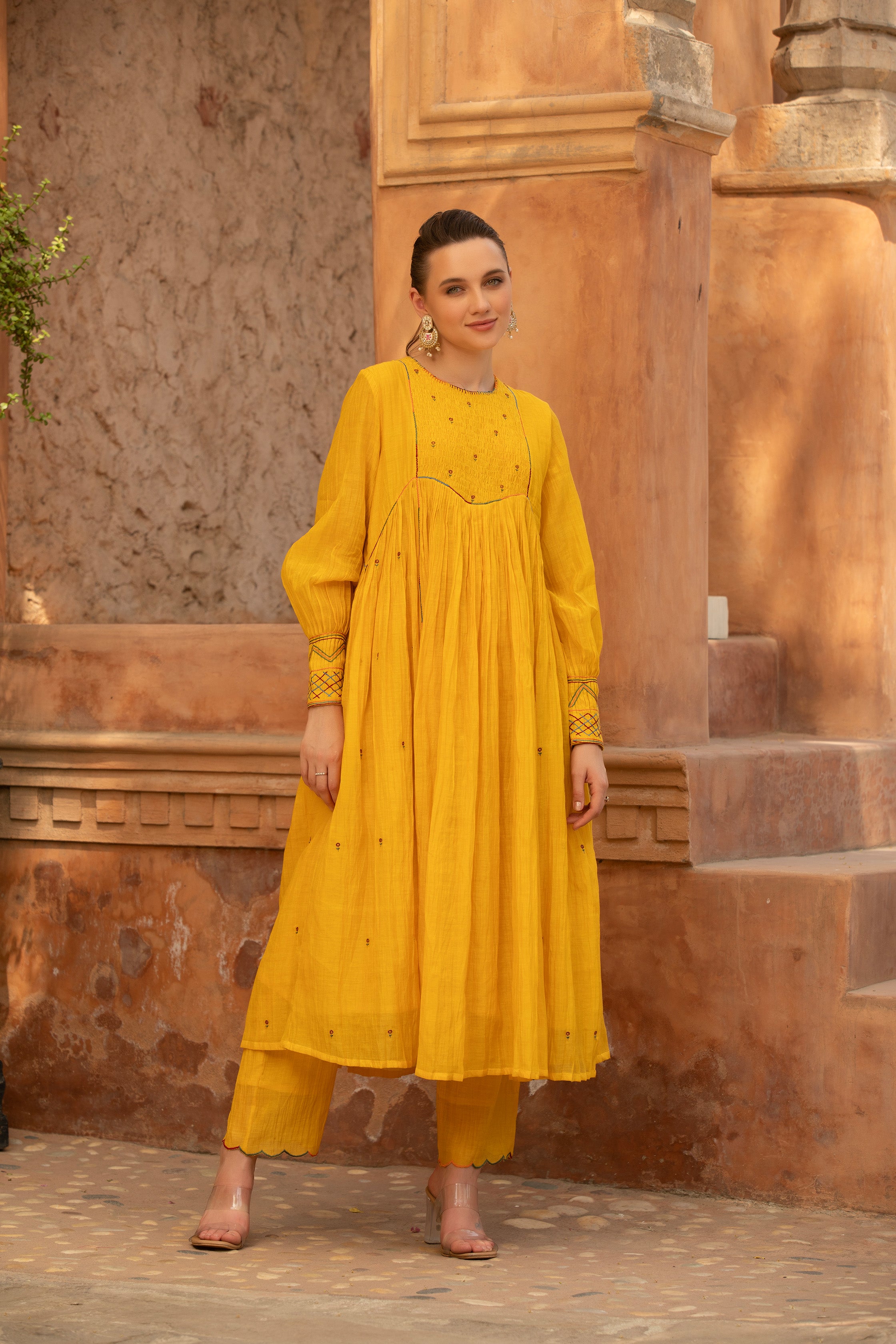 MARIGOLD CHARM KURTA SET