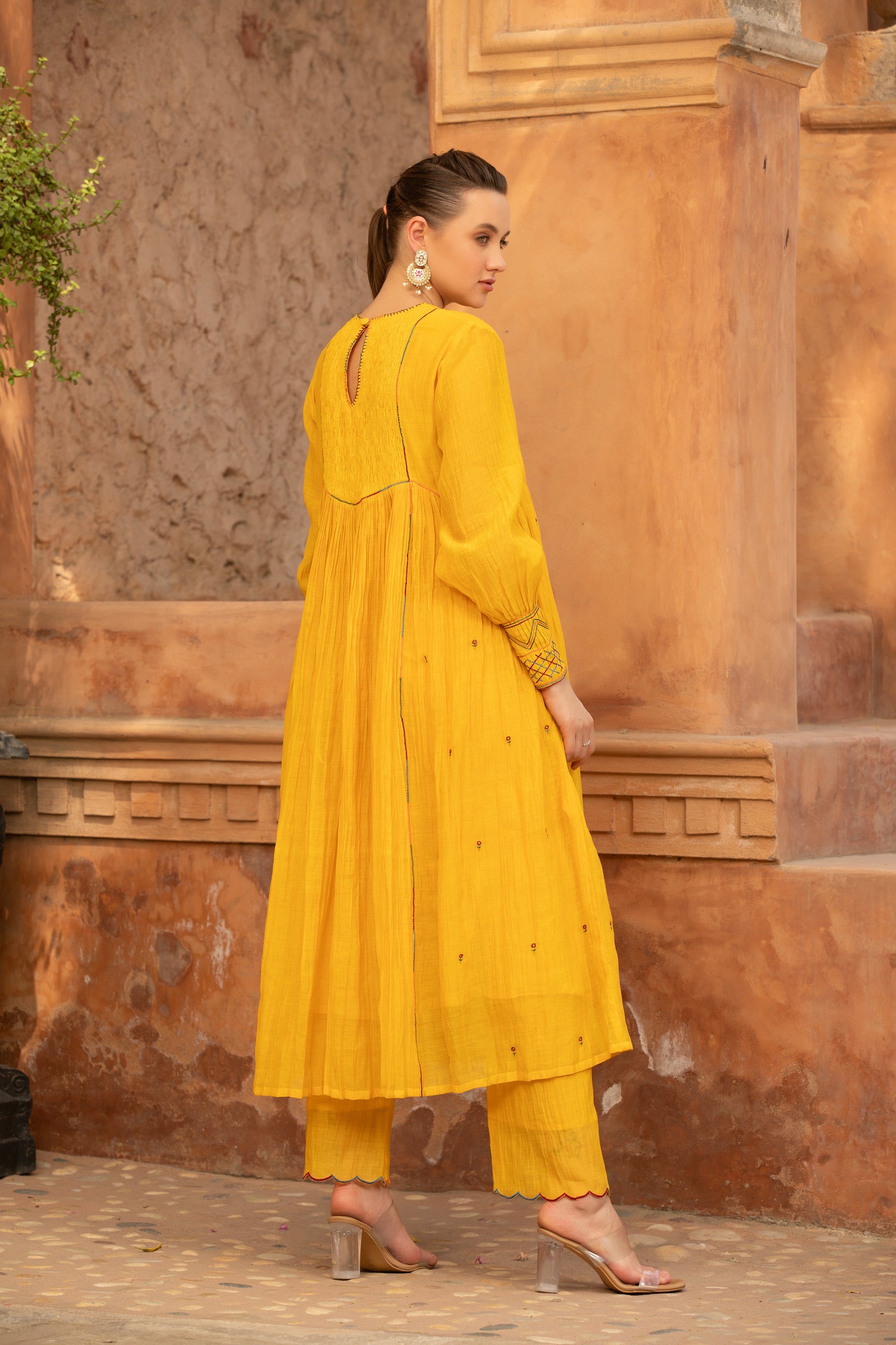 MARIGOLD CHARM KURTA SET