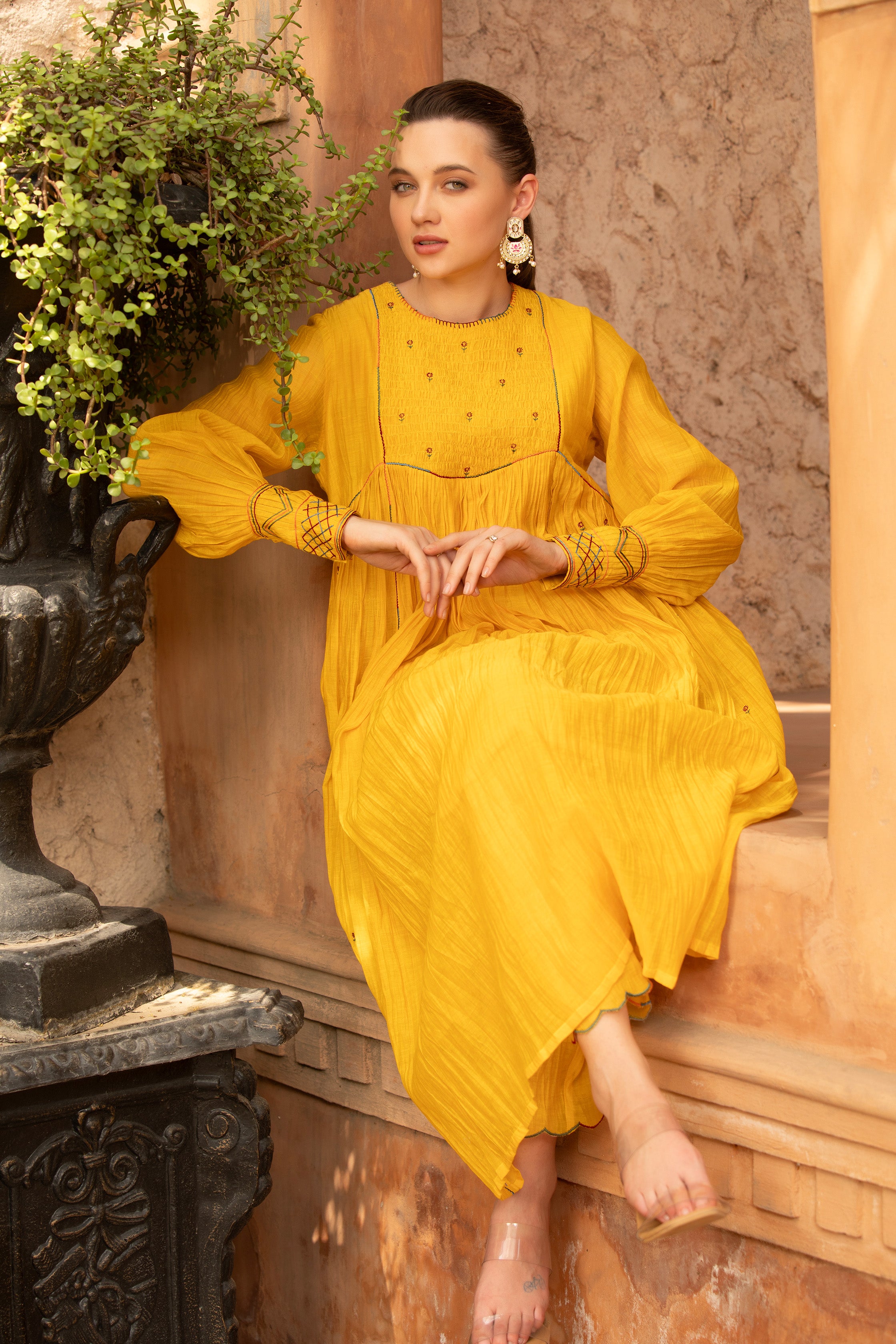 MARIGOLD CHARM KURTA SET
