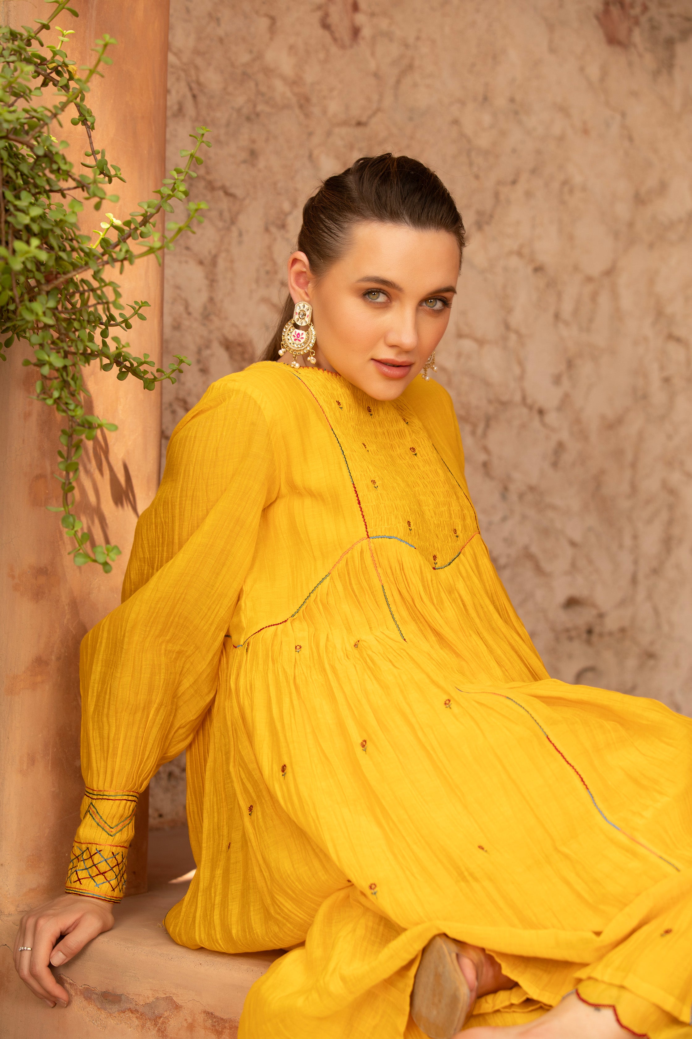 MARIGOLD CHARM KURTA SET