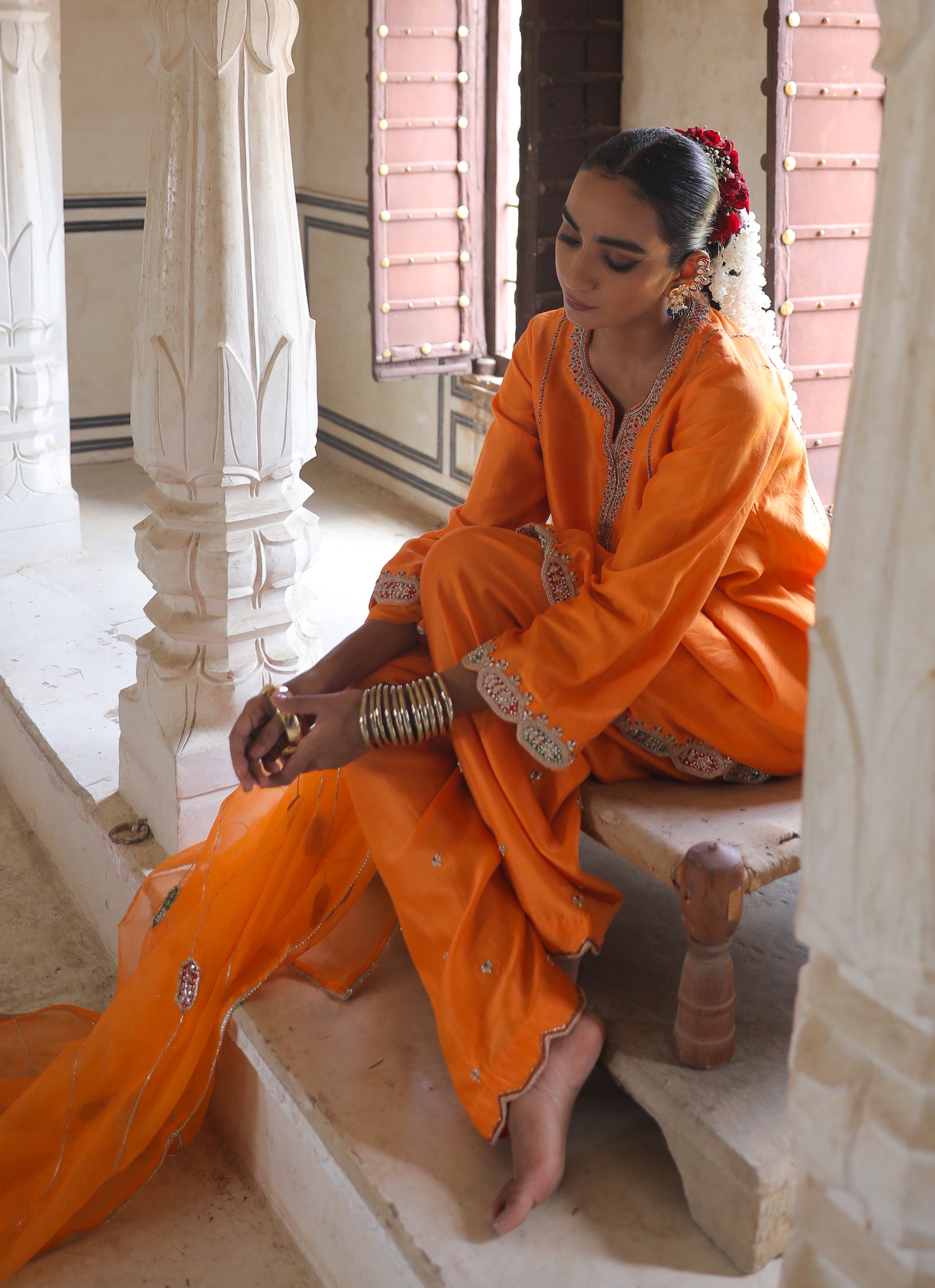 SILK KURTA WITH PANT