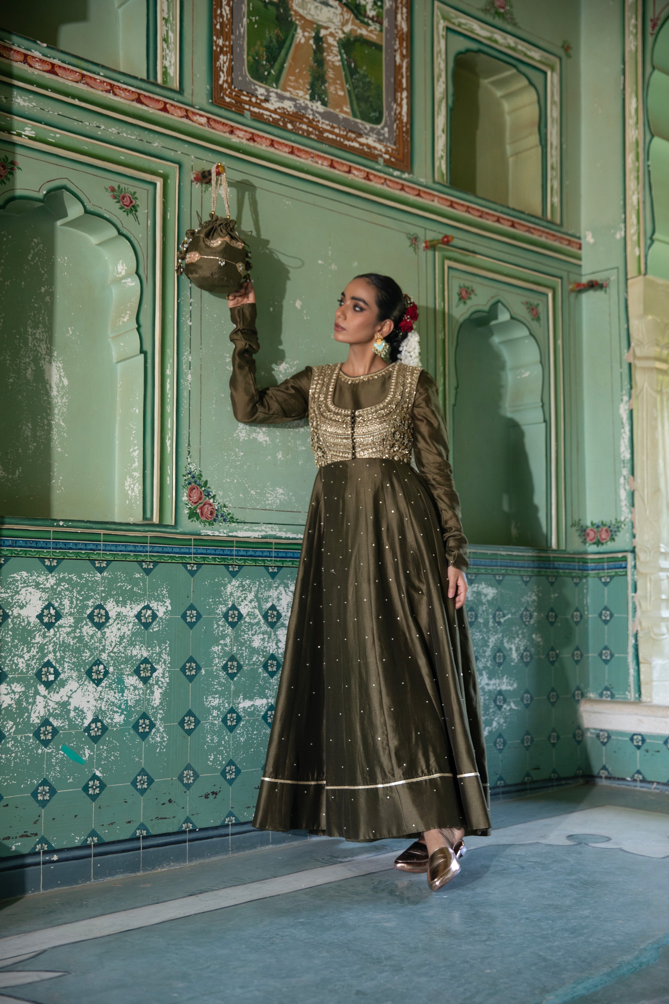 HOT PINK SHARARA SET