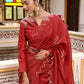 SAREE WITH BLOUSE AND BELT