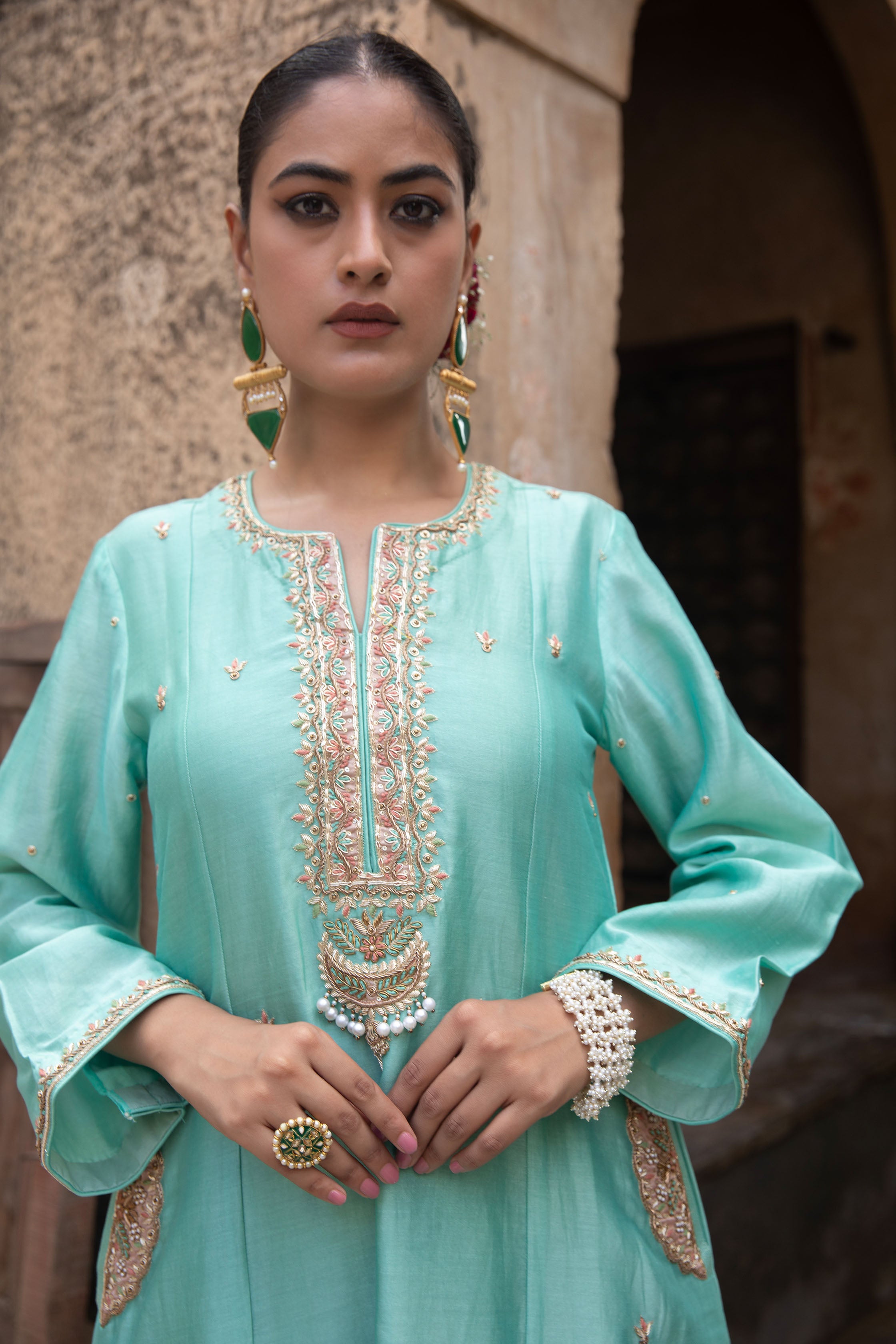 TURQUOISE SUIT
