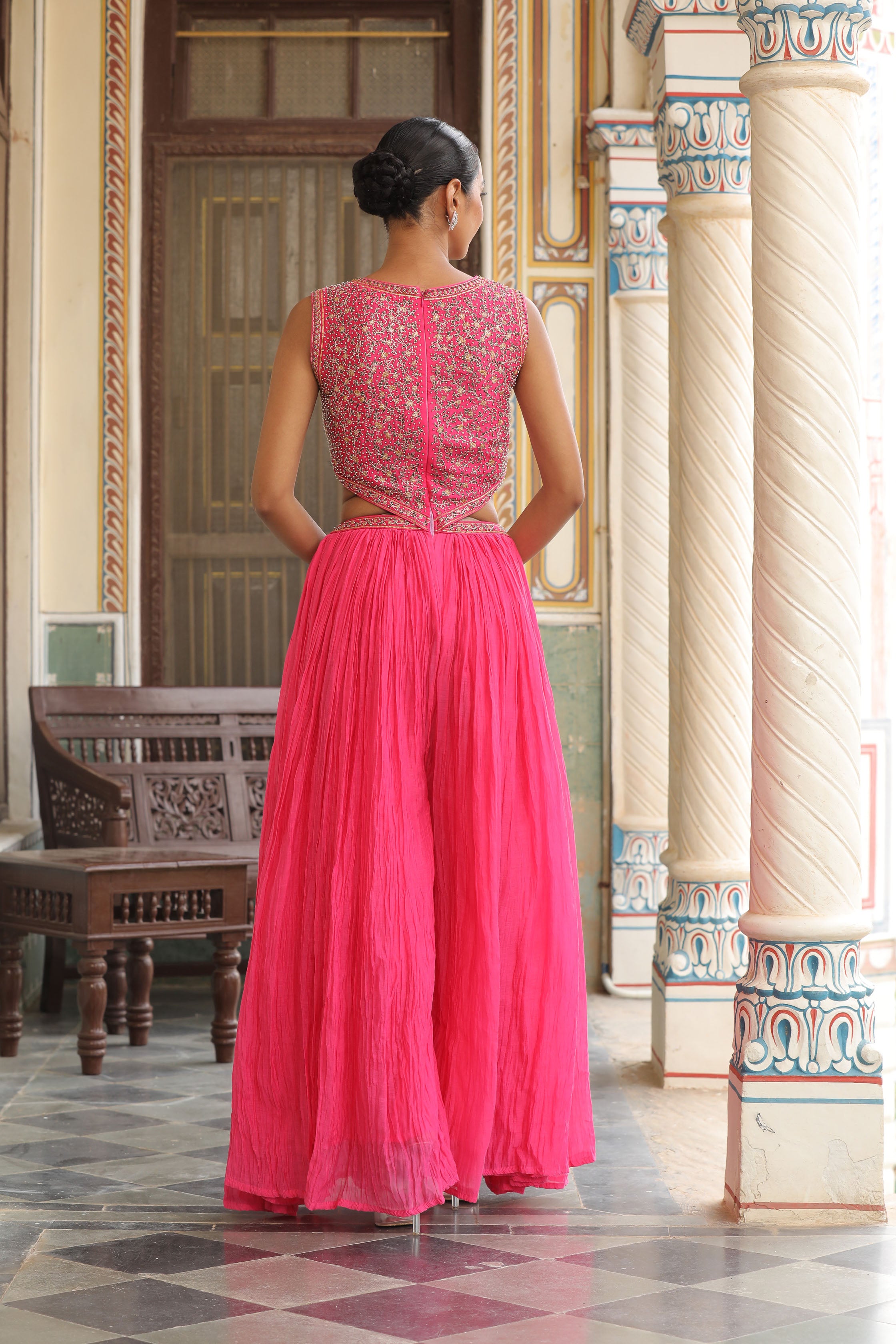 MAHIRA CRINCKLED JUMPSUIT