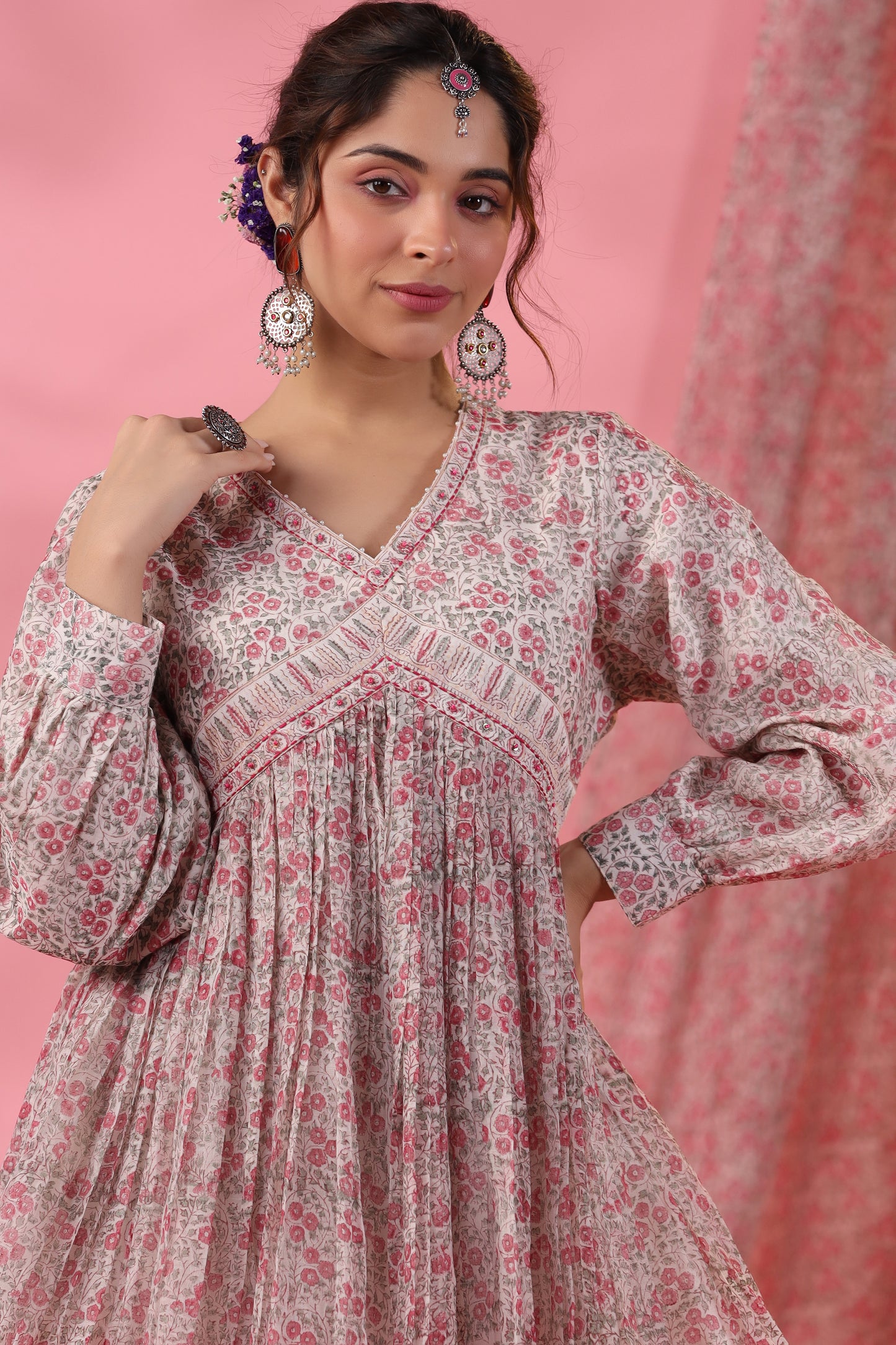 Gulmohar Sharara Suit Set
