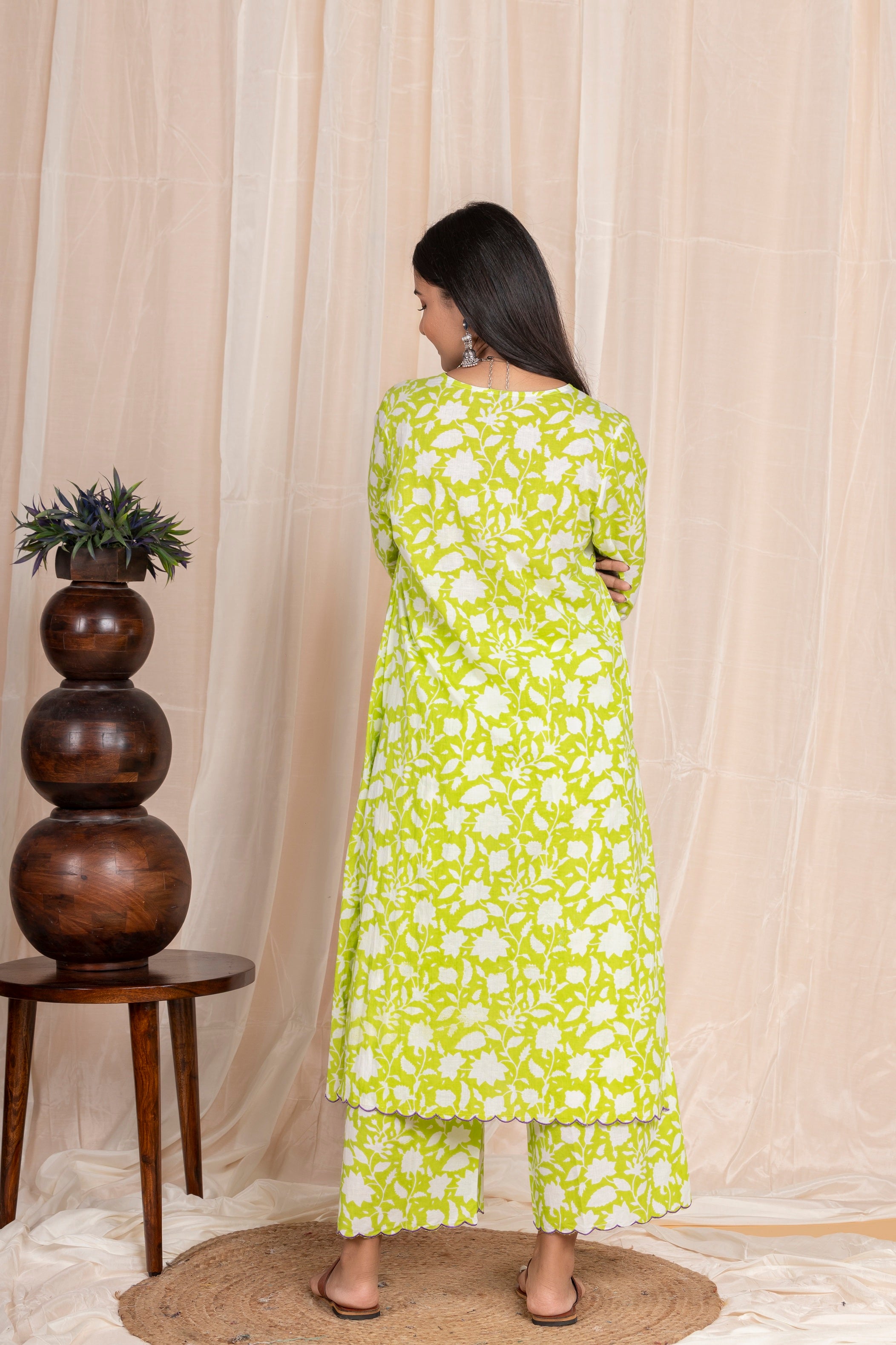 Green Co-ord Suit