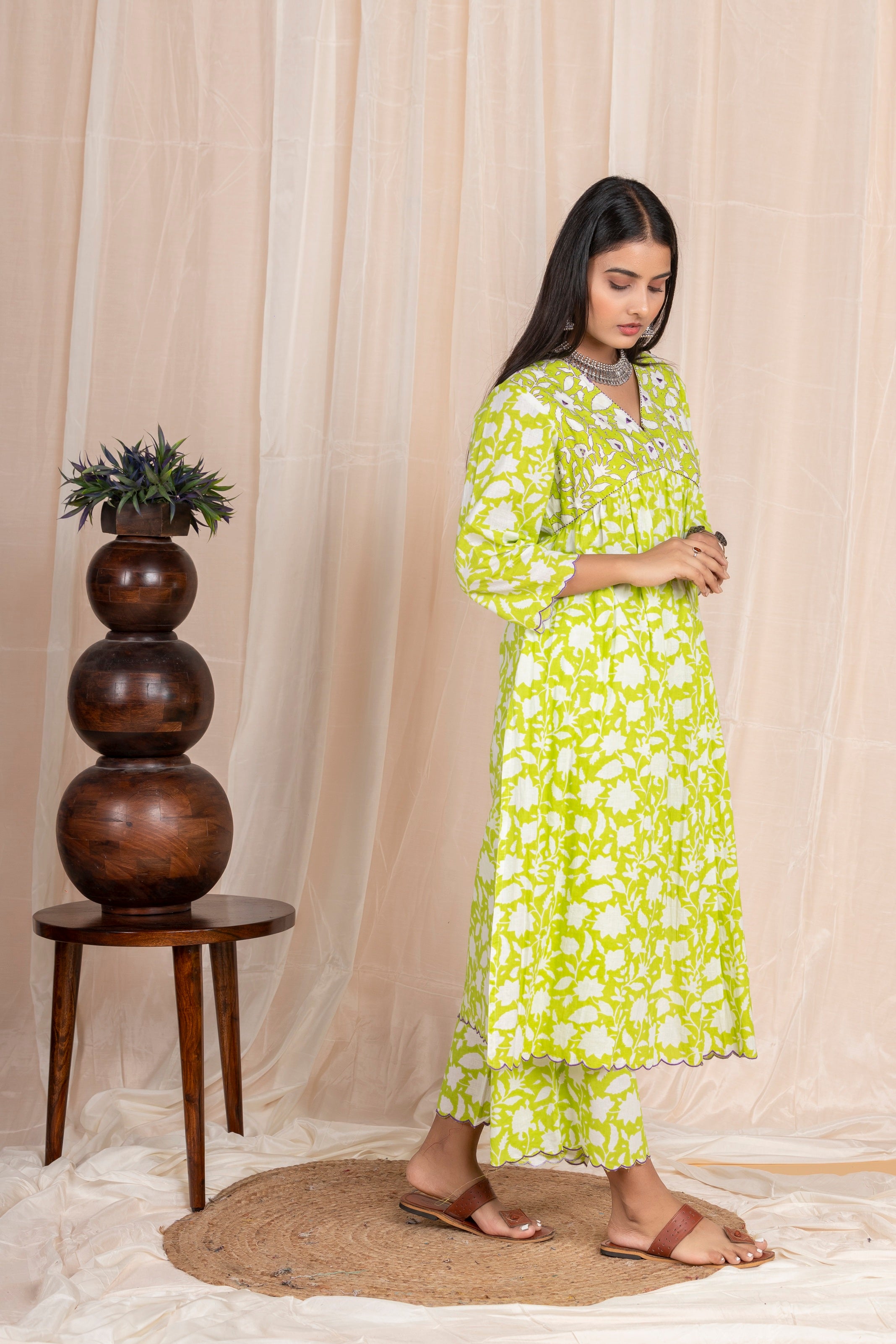 Green Co-ord Suit