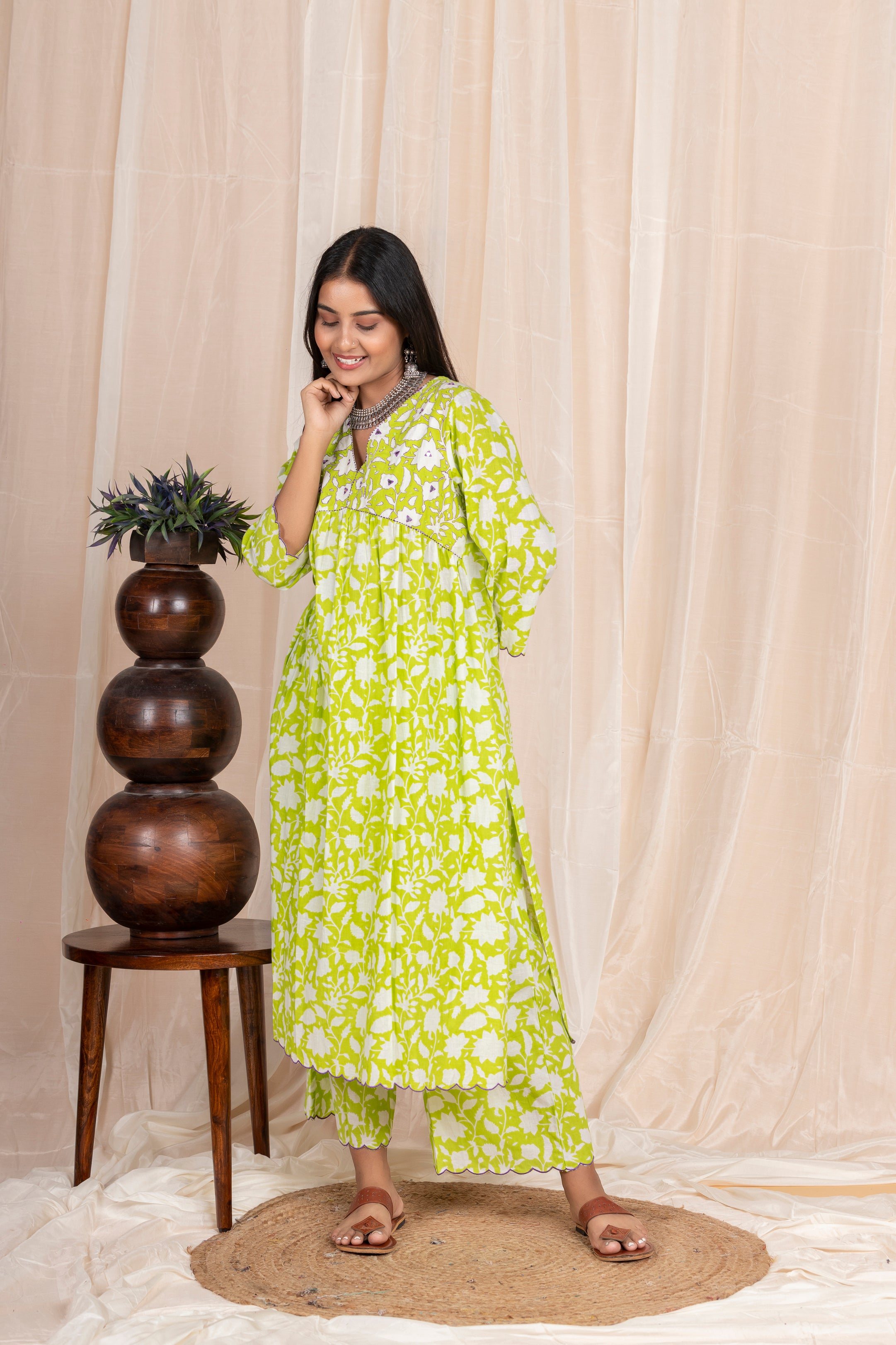 Green Co-ord Suit