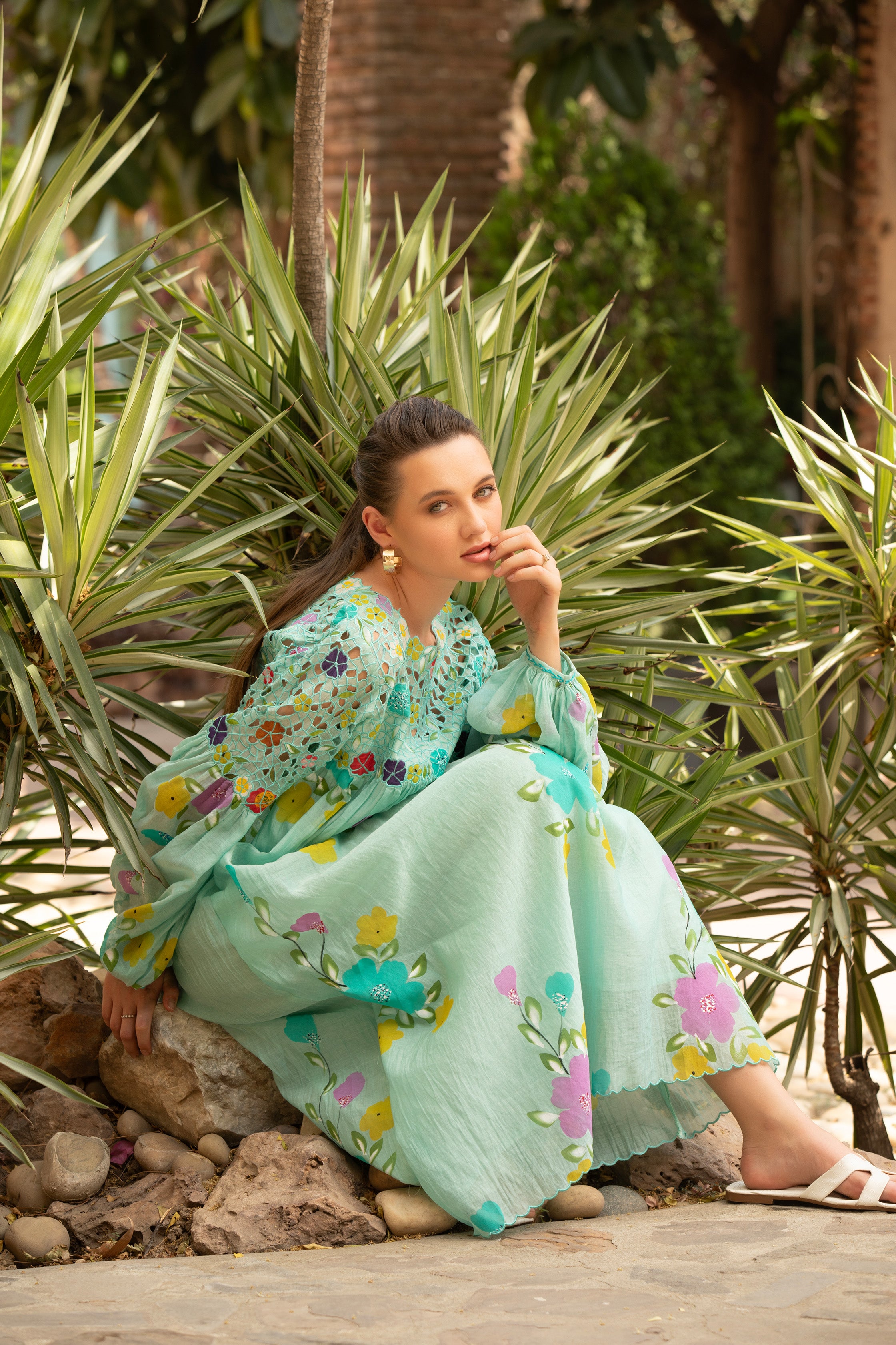 MINT MEHAK DRESS