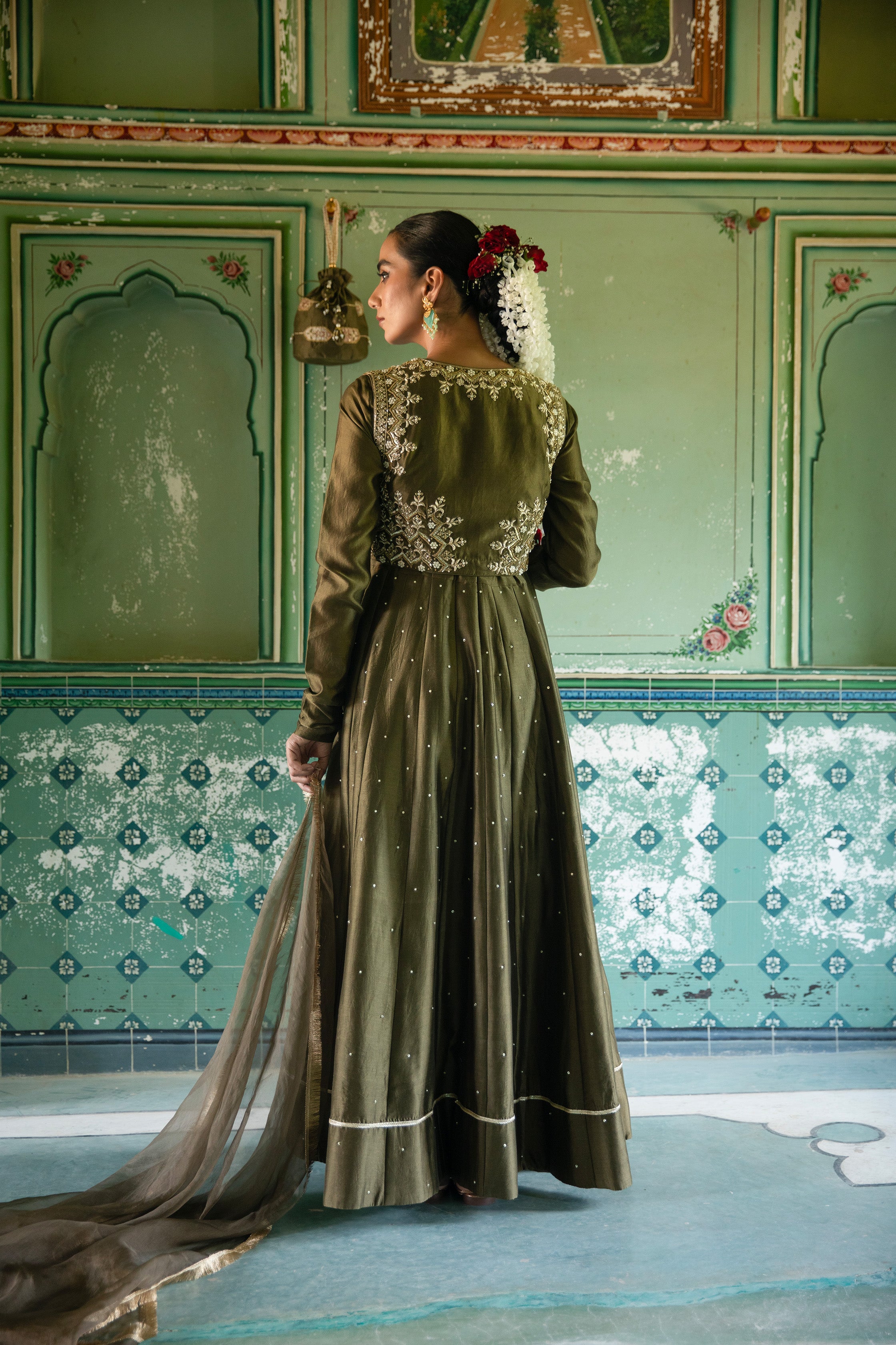 HOT PINK SHARARA SET