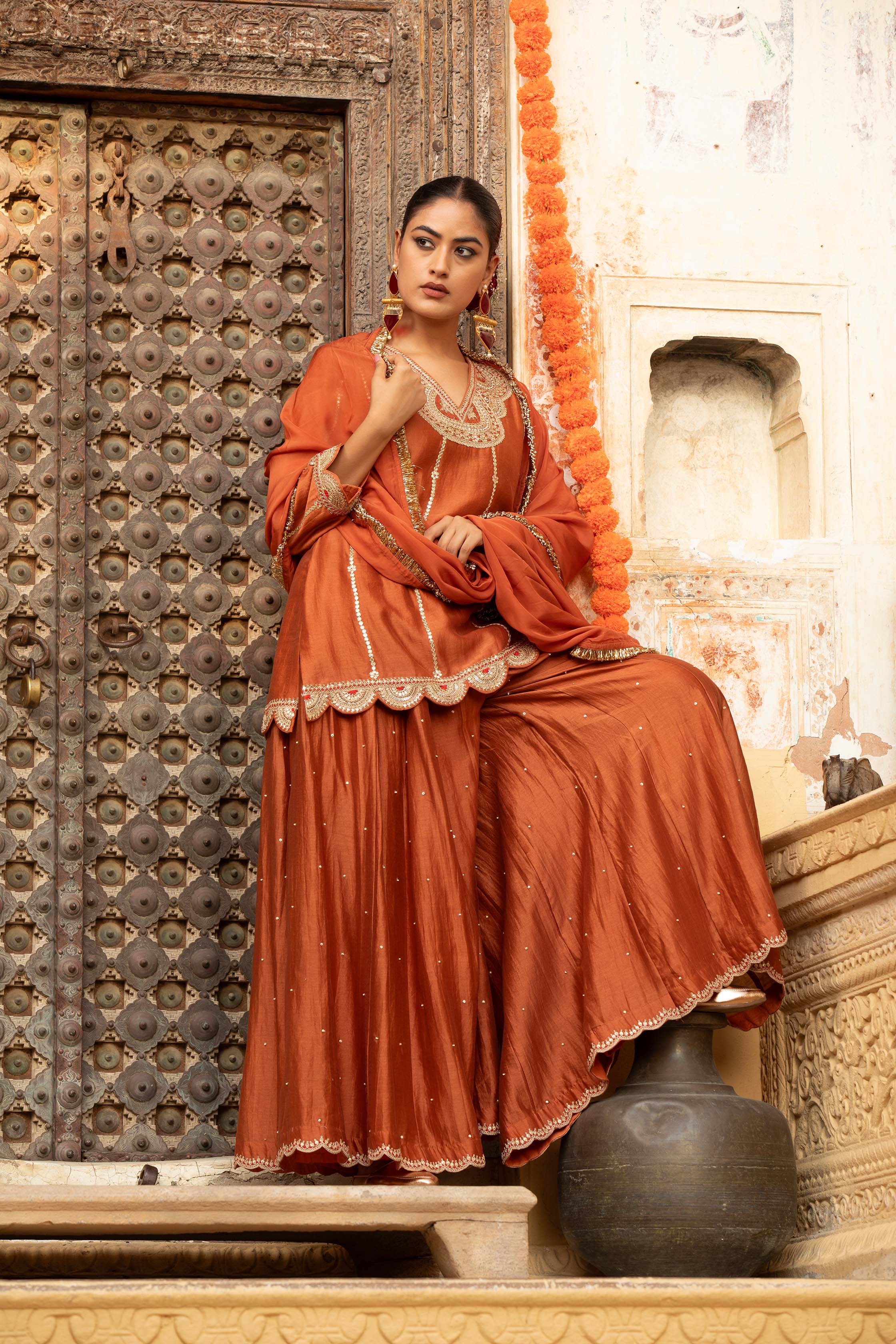 FLARED SHARARA