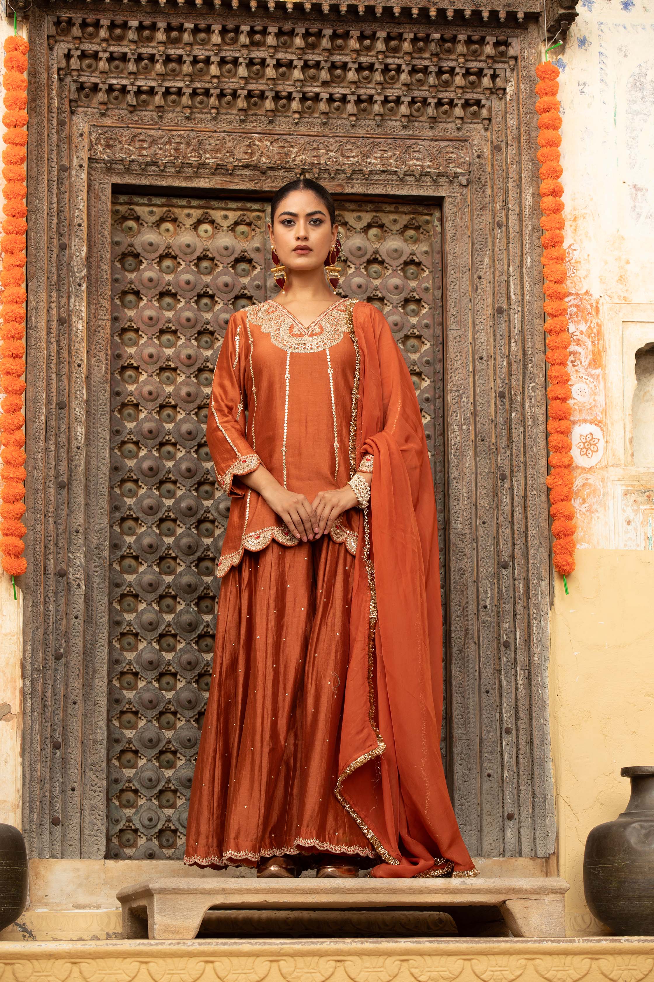 FLARED SHARARA