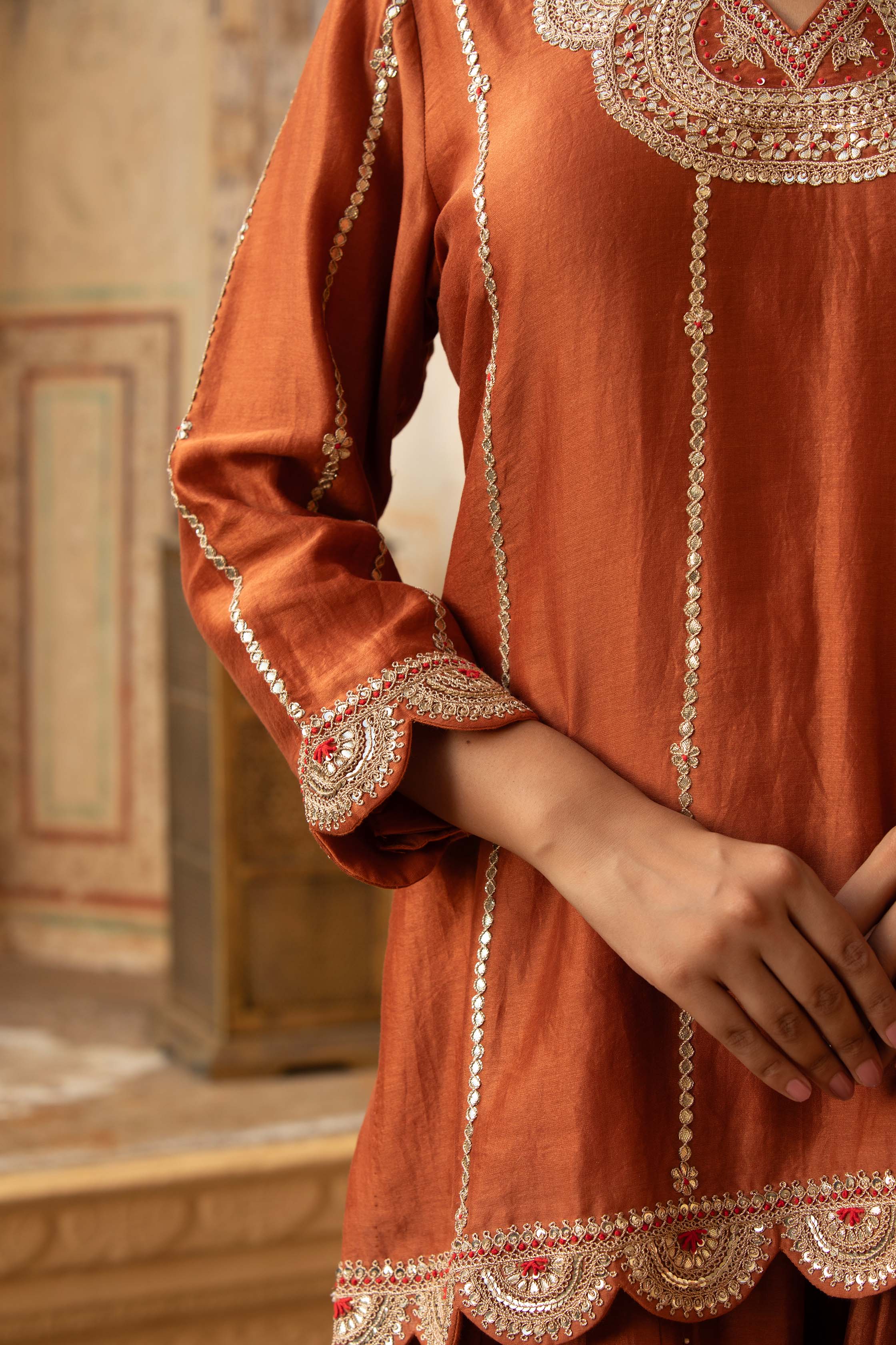 FLARED SHARARA