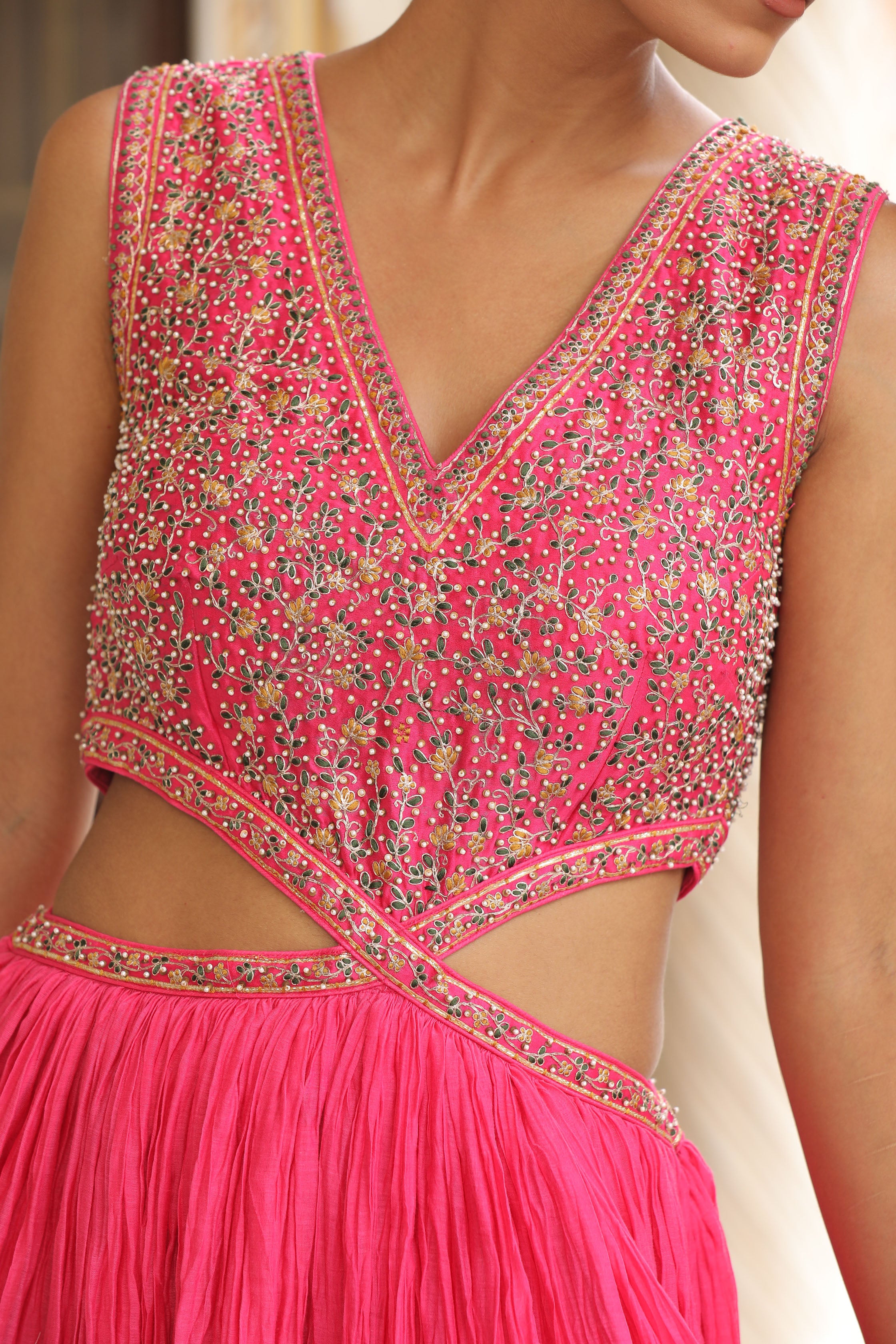 MAHIRA CRINCKLED JUMPSUIT