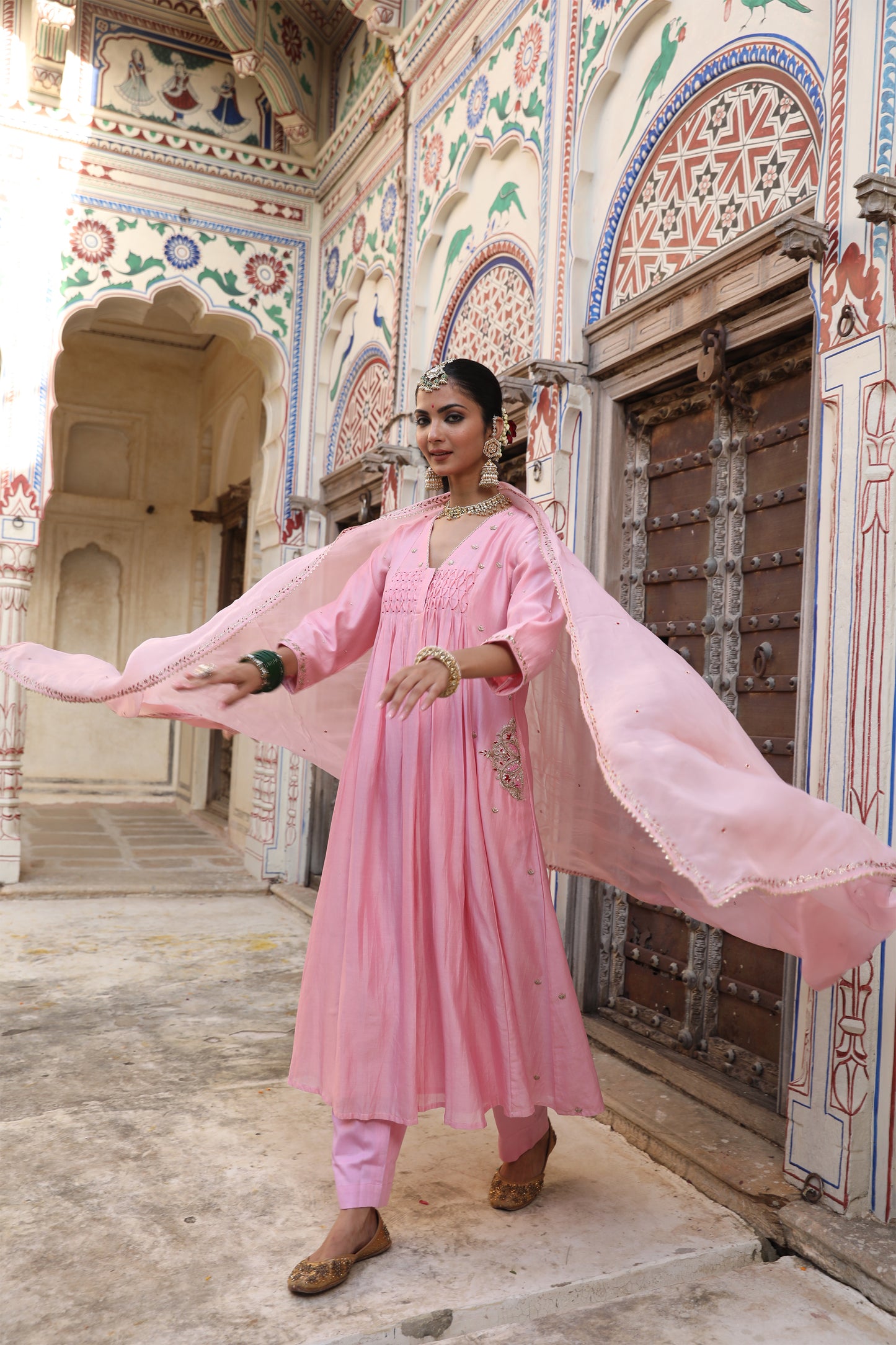 Laxmi Pink Suit set