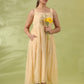 Amber Yellow Sleeveless Dress