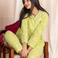 Green Dhari Night Suit (2 pcs)