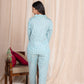 Blue Dhari Night Suit (2 pcs)