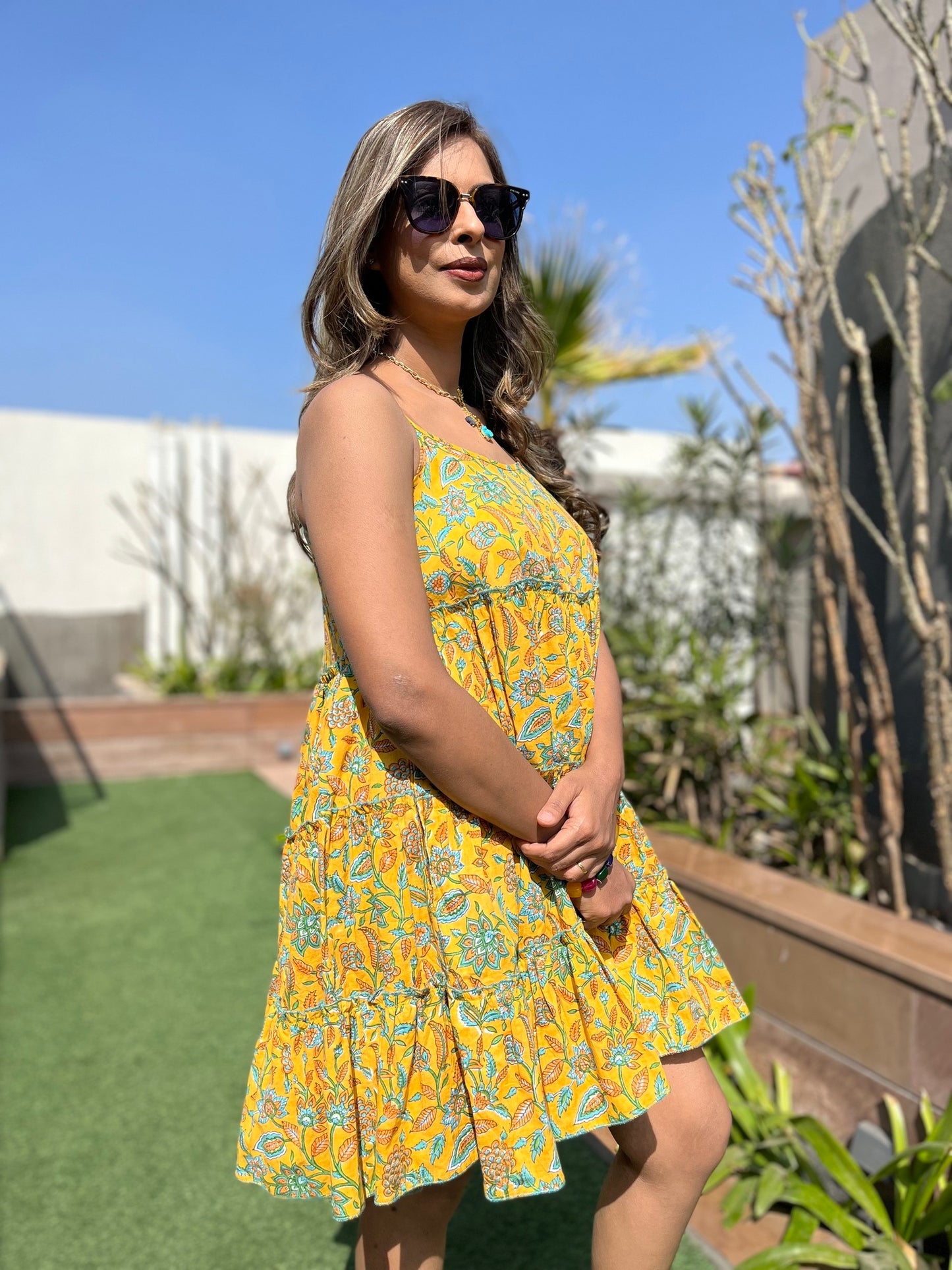 Sunshine Short Tier Dress