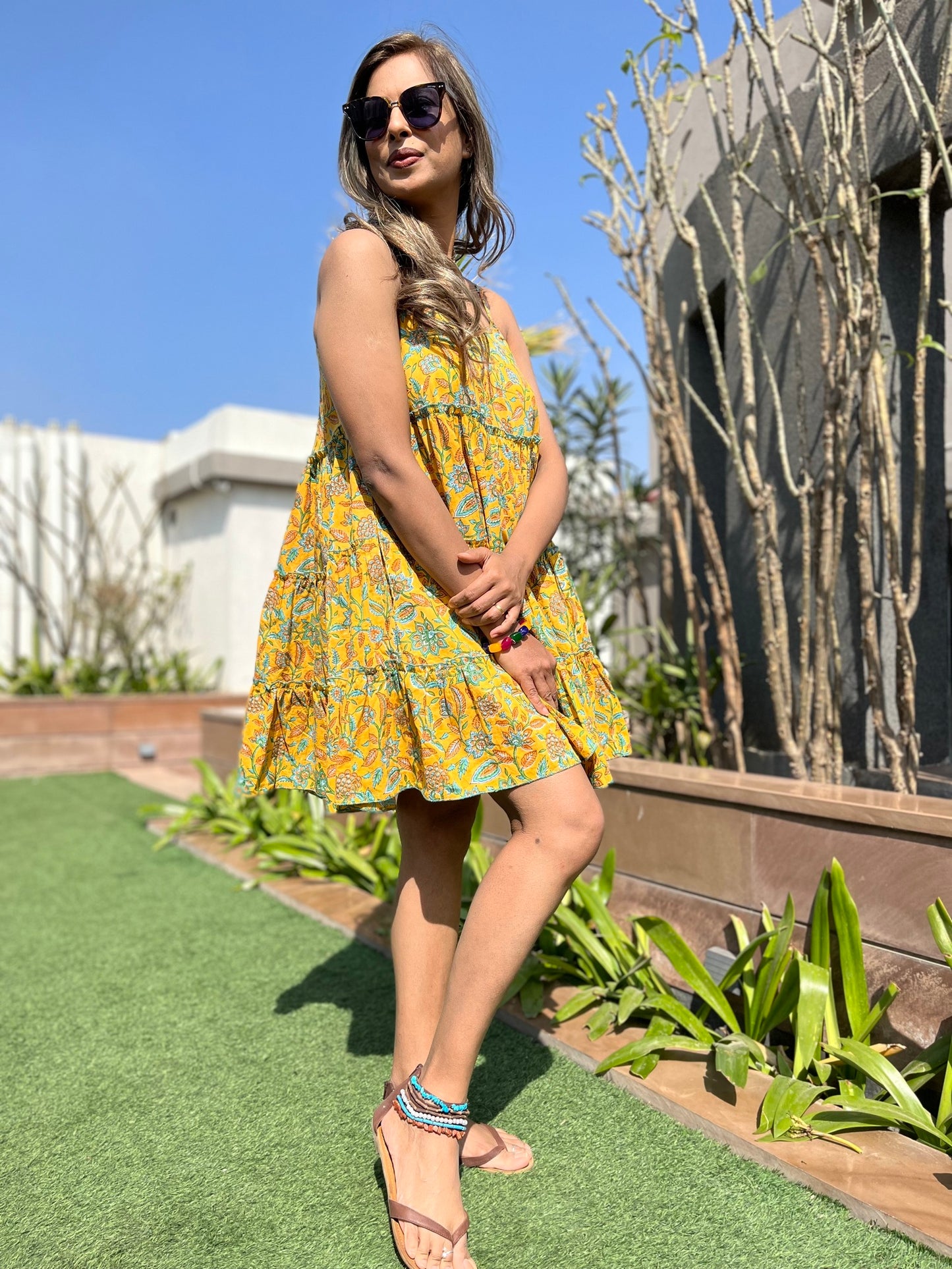 Sunshine Short Tier Dress