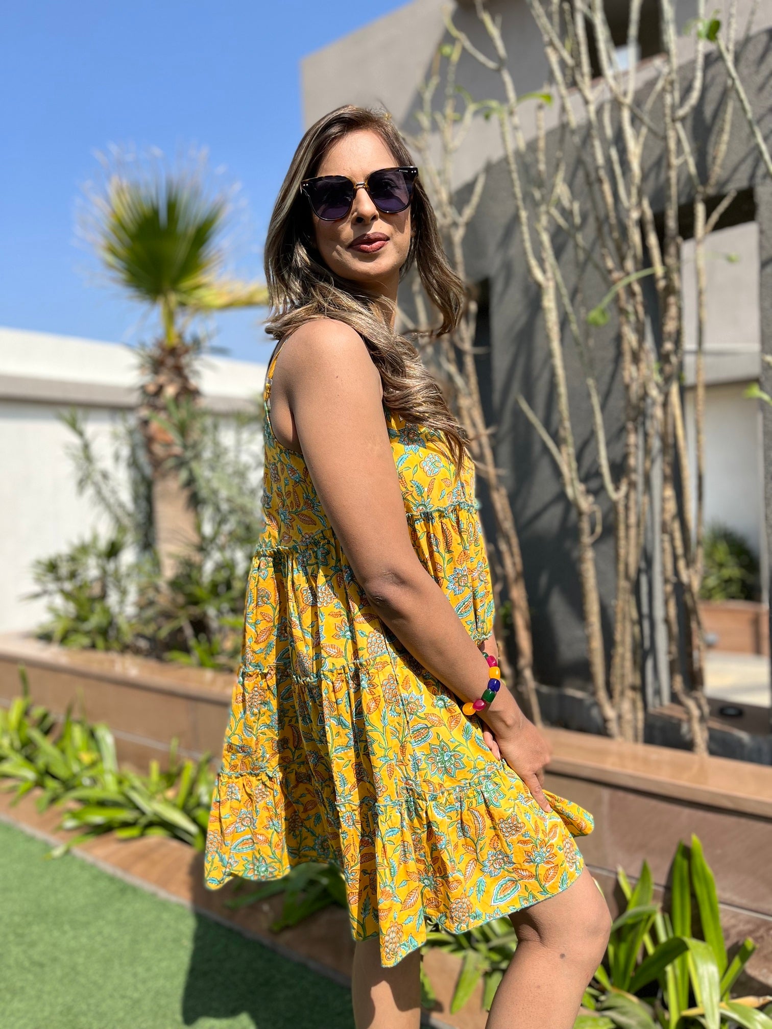 Sunshine Short Tier Dress